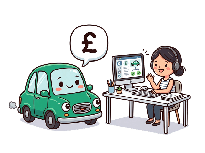 Step 2: Get Your Quote — We assess your vehicle and give you a clear, honest price for Deptford. No haggling, no hidden deductions — what we quote is what we pay.